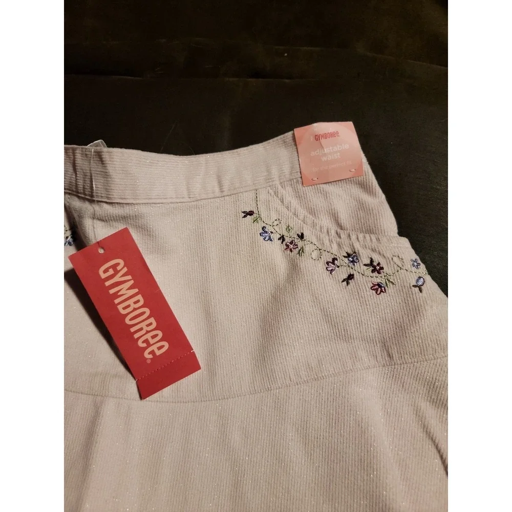 Gymboree‎ vintage winter princess pink cord skirt size 8 nwt